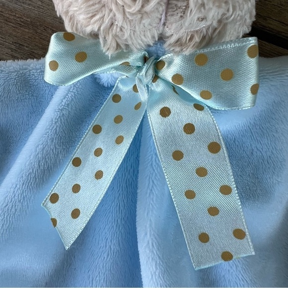 DanDee Bunny Rabbit Plush Lovie Baby Blanket Celebrate Security Soother Rattle - Picture 7 of 11